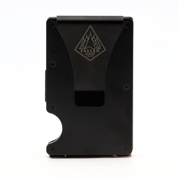 Hand Engraved Wallet - Frontier Collection | Sterling Silver, Brass & Copper