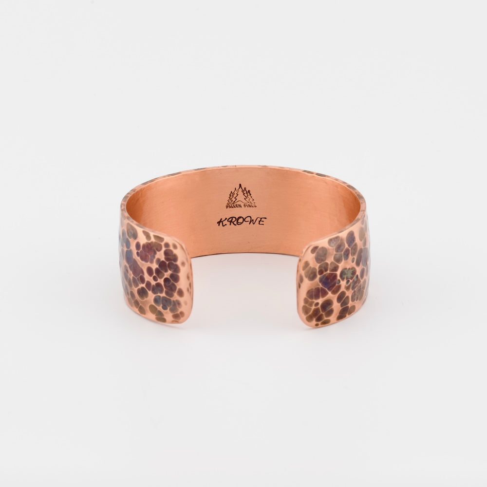 Crater Collection - Hand-Forged Copper Jewelry | Flame-Painted Pendants & Earrings