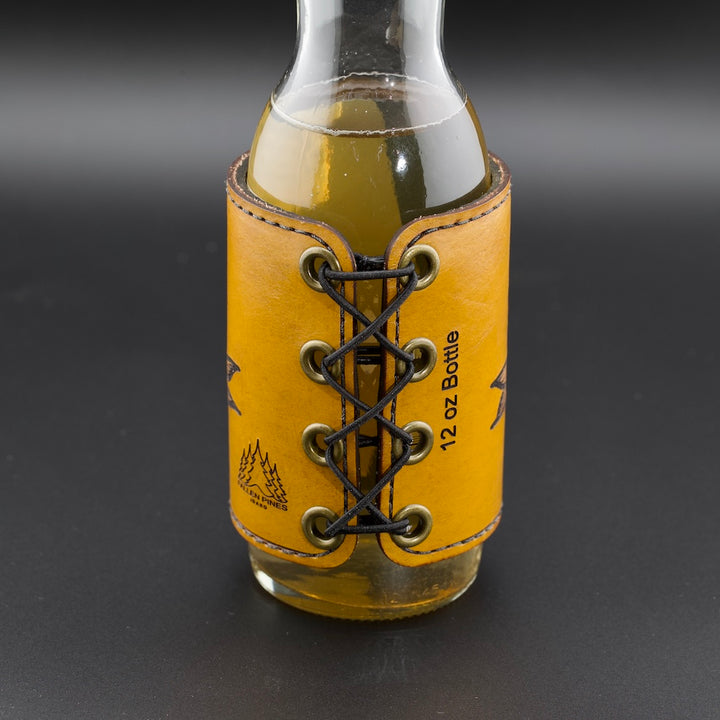 Wildflower Leather Beverage Holder