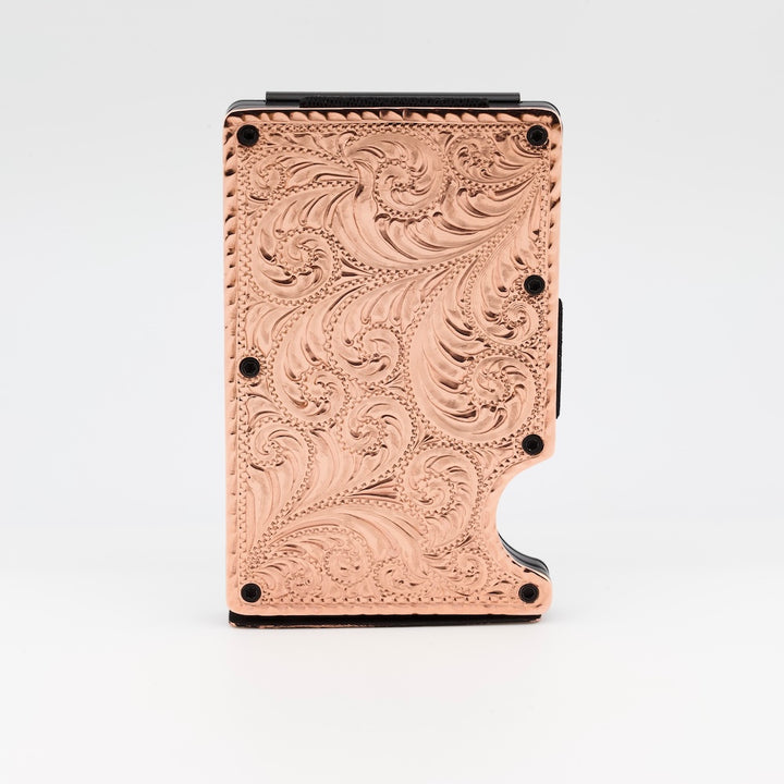 Hand Engraved Wallet - Heritage Engraved Collection